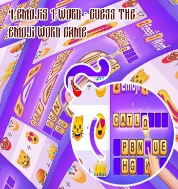 Emoji word game